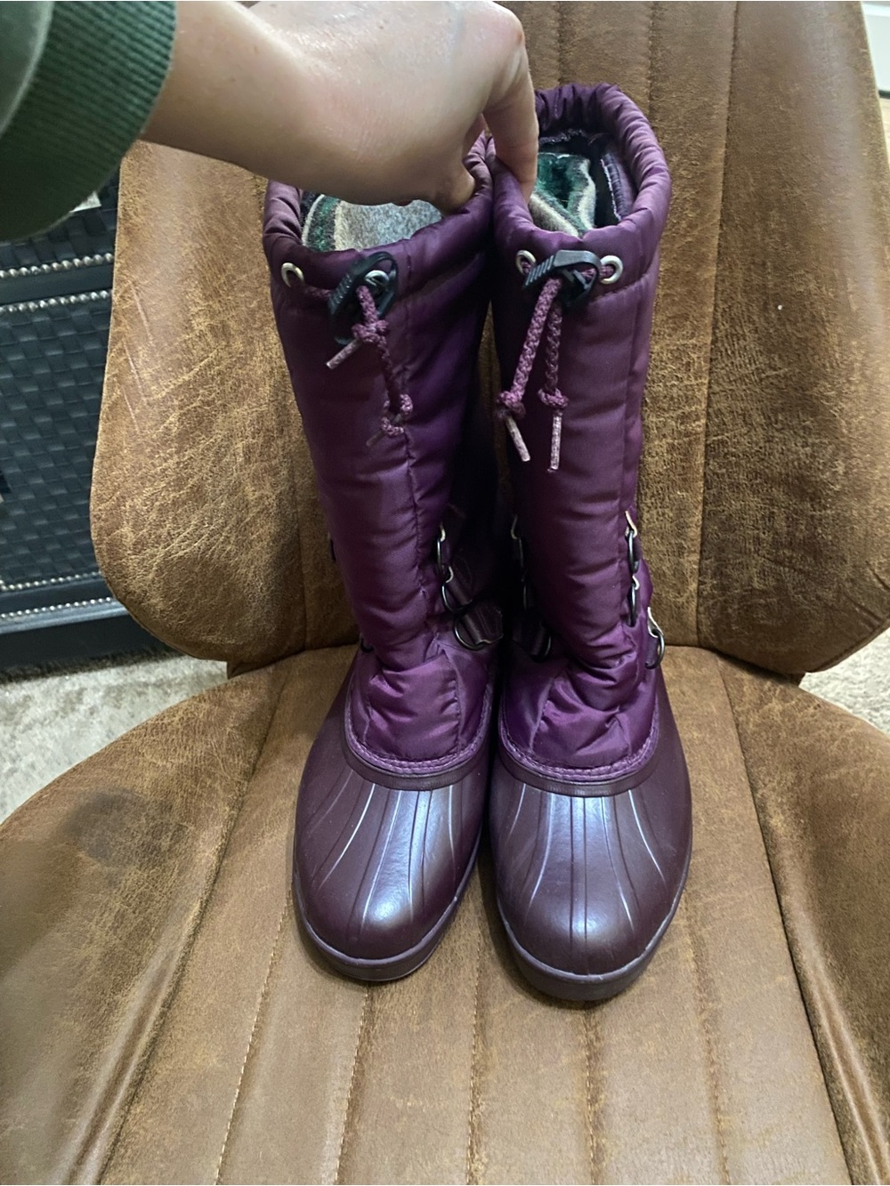 Sorel Women's Purple Tall Winter Boots
